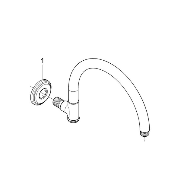 Rainshower Rustic Душовий кронштейн 272 мм (28384000)