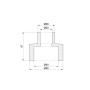 Муфта PPR Alfa Plast 40х20