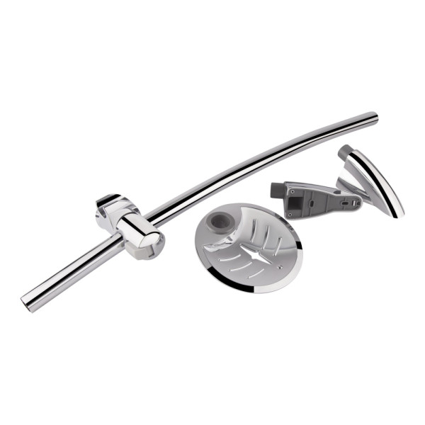 Штанга для душу Qtap 008 з мильницею