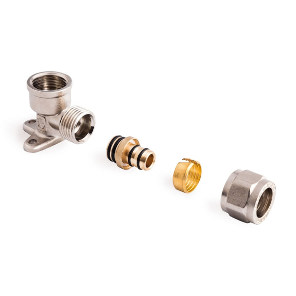 Уголок обтискний настінний SD Forte 16х1/2" ВР SF179W1615